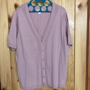Cardigan, short sleeve